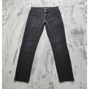 Pavini Jeans‎ Mens W29 L30 Black Stretch Denim Skinny Slim Leg Casual Preppy
